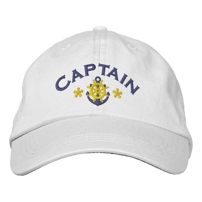 Boné Capitães náuticos de vela (Frente)
