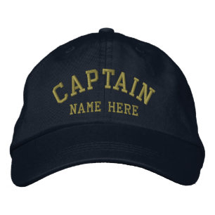 Boné Capitão - customizável