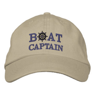 Boné Capitão de Barco de Cruzeiro Náutico