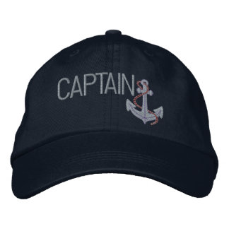 Boné Capitão E Âncora