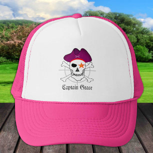Boné Capitão "Graça" & Piratas - Ilha do Tesouro /Garot