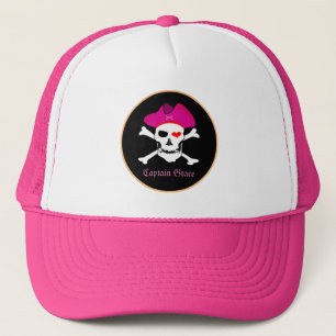 Boné Capitão "Grace" & Pirates - Ilha do Tesouro /Girl