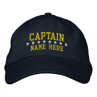 Boné Capitão - personalizável