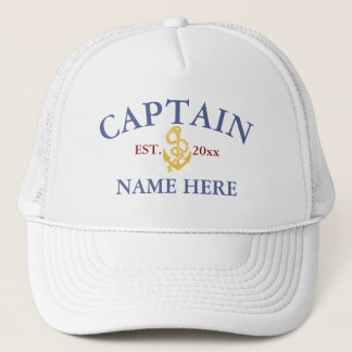 Boné Capitão - personalizável