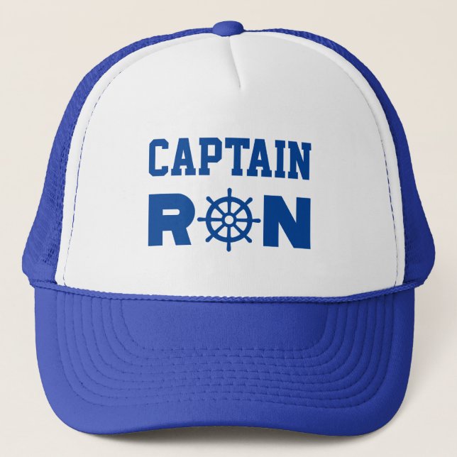 Boné Capitão Ron Trucker Hat (Frente)