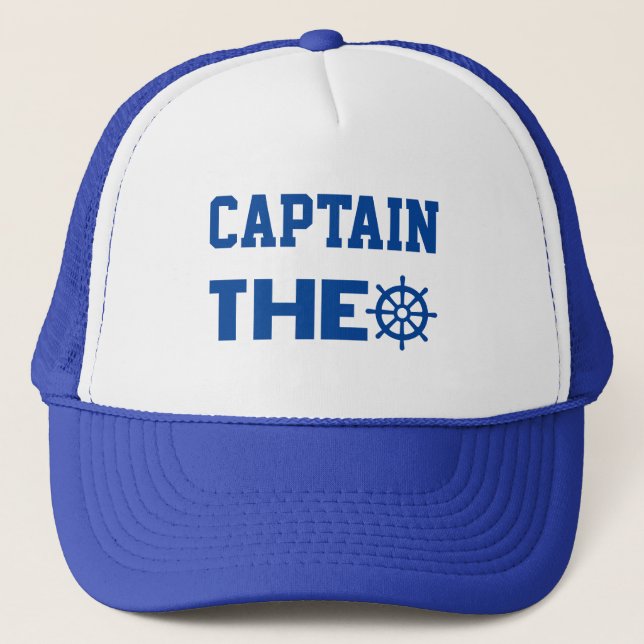 Boné Capitão Theo Trucker Hat (Frente)