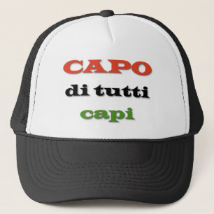 Boné Capo/chefe