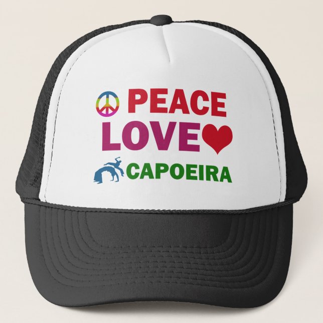 Boné Capoeira do amor da paz (Frente)