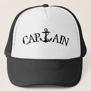 BONÉ CAPTAIN ANCHOR SAILING HAT