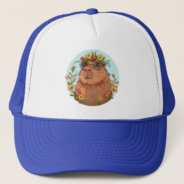 Boné Capybara em óculos de sol Summertime (Frente)