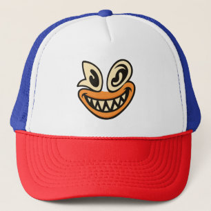 Boné Cara de Sorriso Largo e Louco – Camiseta Gráfica Ú