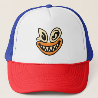 Boné Cara de Sorriso Largo e Louco – Camiseta Gráfica Ú