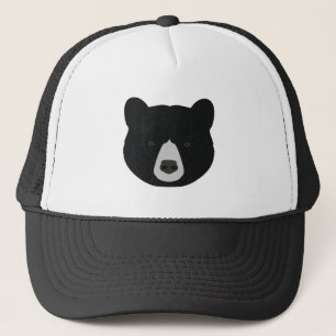 Boné Cara do urso preto
