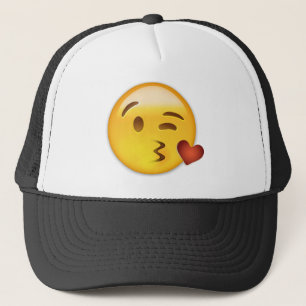 Boné Cara que joga um beijo Emoji