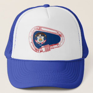 Boné Carabineiro de subida da bandeira de Utah