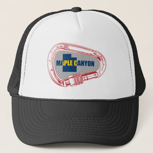 Boné Carabineiro de subida do Canyon Maple (Frente)