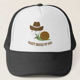 Boné Caracóis Felizes Para Você!