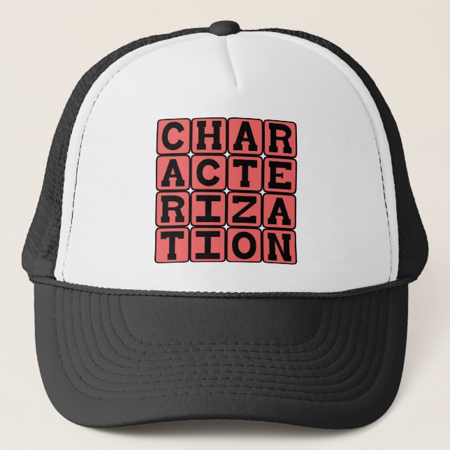 Boné Caracterização, Personalidade do Personagem (Frente)