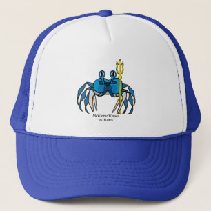 Boné Caranguejo Guerreiro Azul, MmeGuerreiroMulher no T