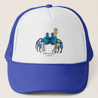 Boné Caranguejo Guerreiro Azul, MmeGuerreiroMulher no T