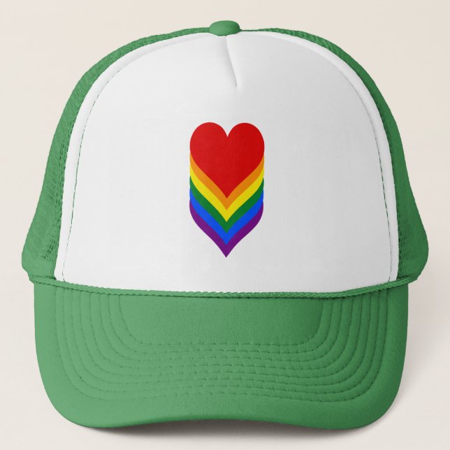 Boné Cardíaco LGBT Hat (Frente)