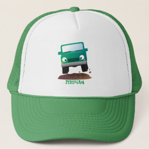 Boné Caricatura exterior de carro de 4 X 4