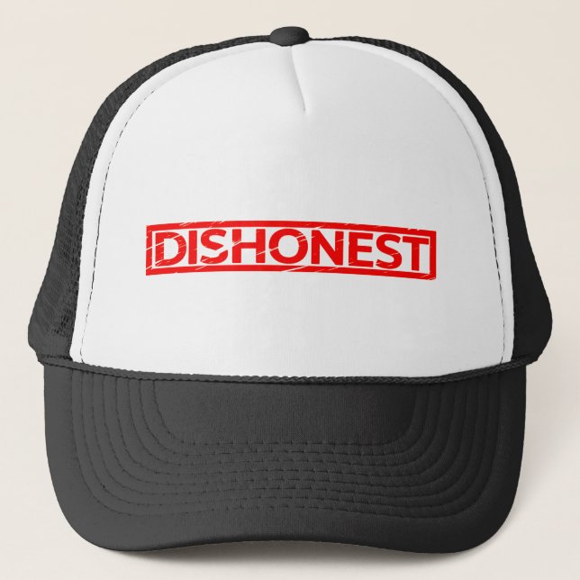 Boné Carimbo Deshonesto (Frente)