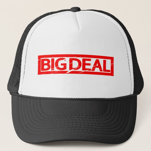 Boné Carimbo do Big Deal (Frente)