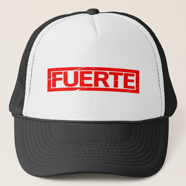 Boné Carimbo Fuerte (Frente)