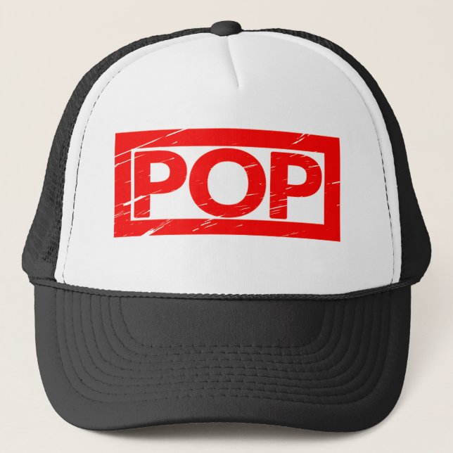 Boné Carimbo pop (Frente)
