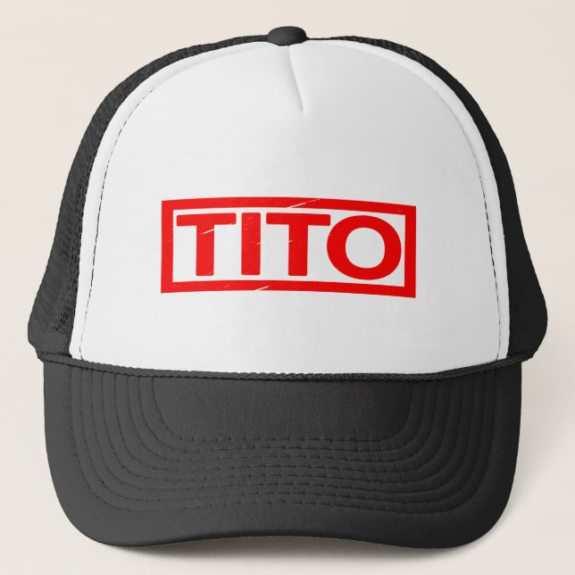 Boné Carimbo Tito (Frente)