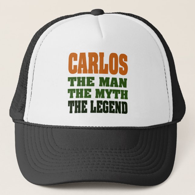 Boné Carlos - homem, o mito, a legenda (Frente)