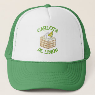 Boné Carlota de Limón, Limão mexicano, Fatia de Bolo