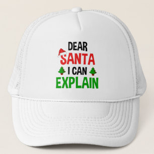 Boné Caros Papais noeis, Posso Explicar O Feliz Natal