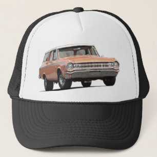 Boné Carrinha de Dodge da laranja 1964