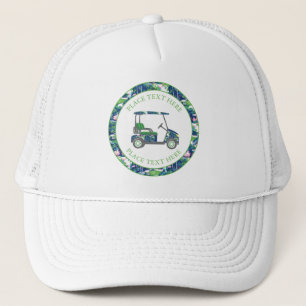 Boné Carrinho de Golfe Estampa Preppy