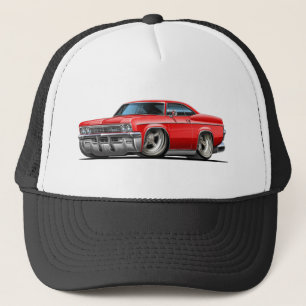Boné Carro 1965-66 do vermelho do Impala