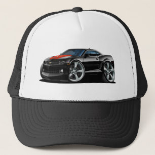 Boné Carro 2010-12 Preto-Vermelho de Camaro