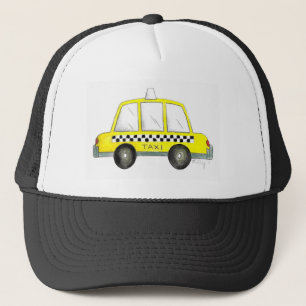 Boné Carro-Cabina Verificado Nova Iorque amarelo Taxi N