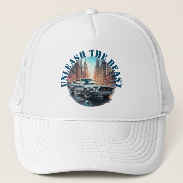 Boné Carro Muscular Solta A Besta (Frente)