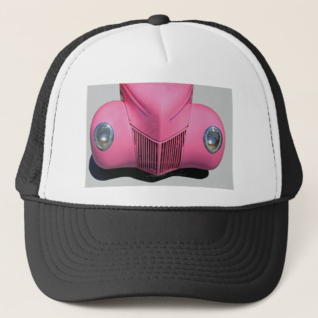 Boné Carro Rosa (Frente)