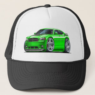 Boné Carro verde de Daytona do carregador de Dodge