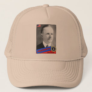 Boné Cartão de Beisebol Calvin Coolidge