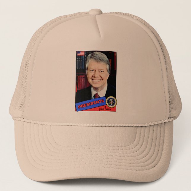 Boné Cartão de Beisebol do Jimmy Carter (Frente)