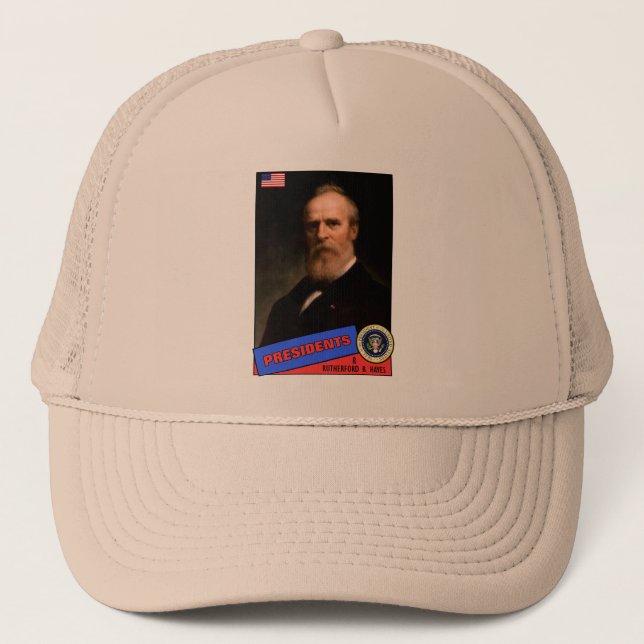 Boné Cartão de Beisebol Rutherford B. Hayes (Frente)