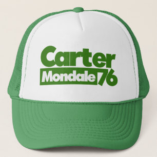 Boné Carter Mondale 1976 Retro Politics