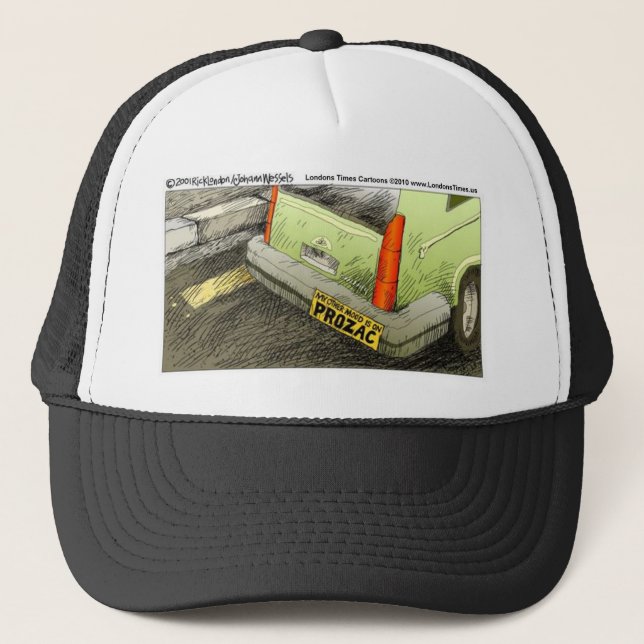 Boné Cartões e presentes engraçados para Camisetas com  (Frente)