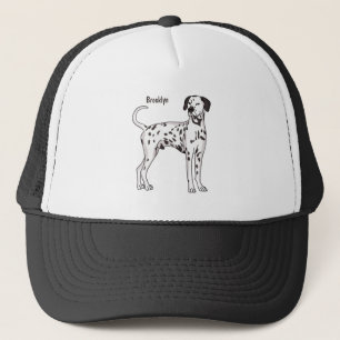 Boné Cartografia de cão Dalmaciano