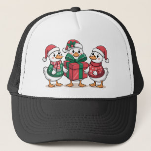 Boné Cartoon de Patos de Natal Bonitos Art-68105