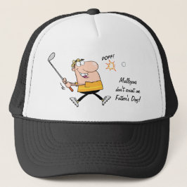 Boné Cartoon Golfer Dia de os pais Hat